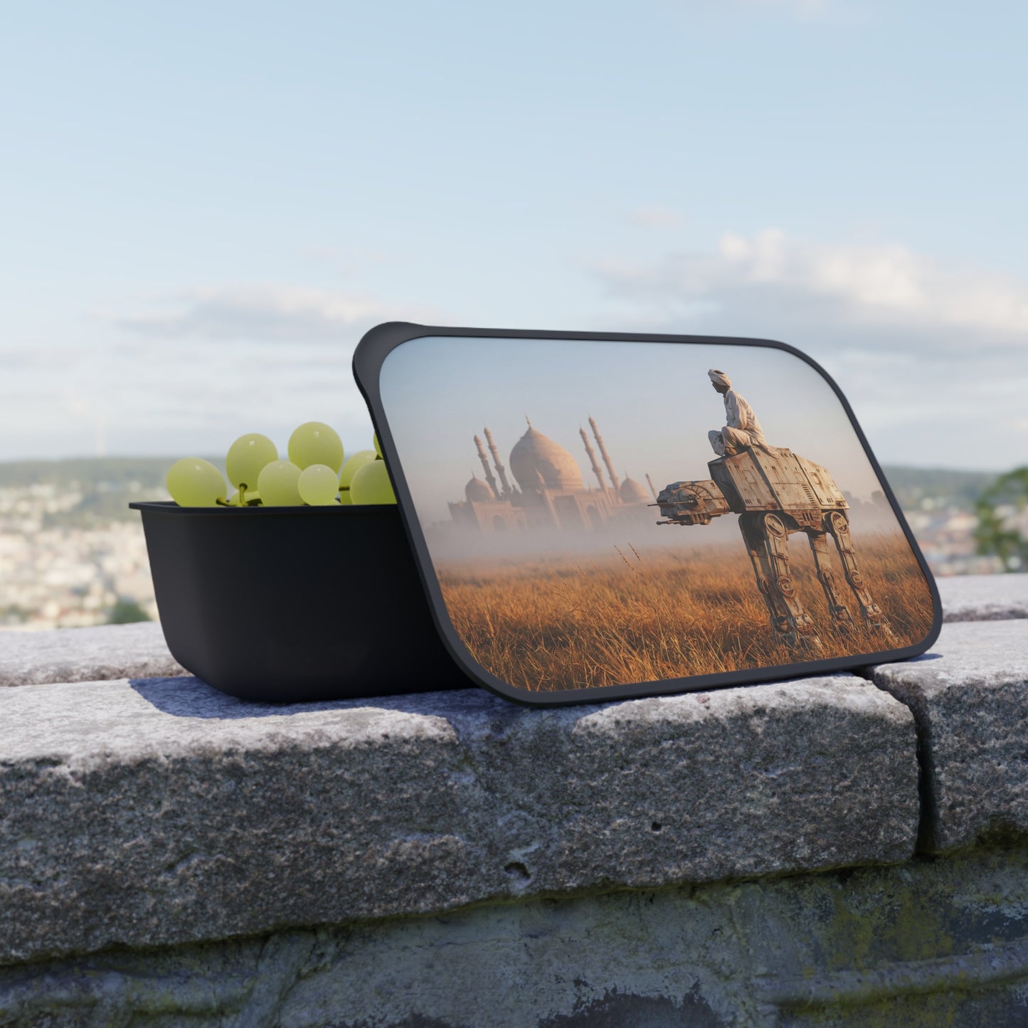 Taj Mahal AT-AT PLA Bento Box with Band and Utensils – Dawn’s Quiet Pilgrimage