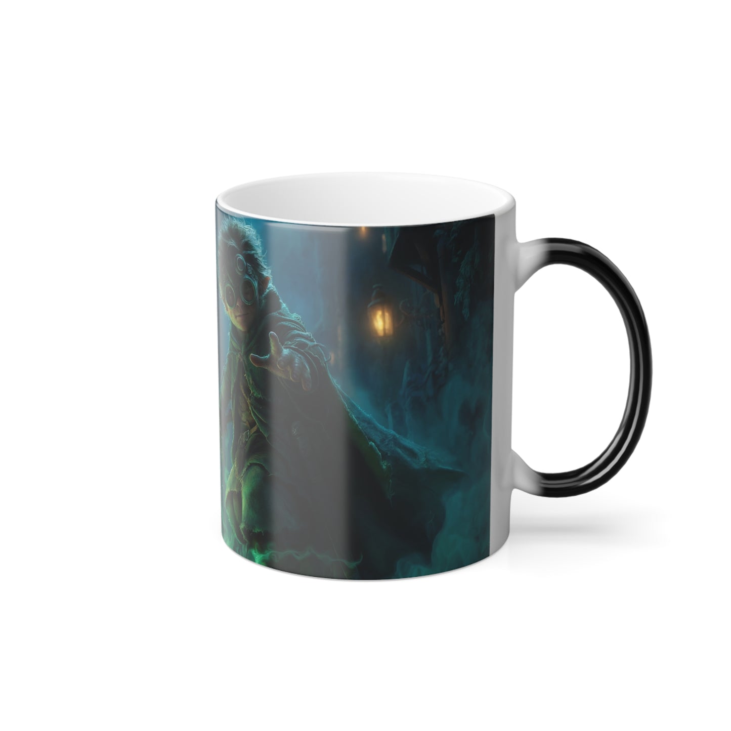 Emerald Blade Sentinel Mug, 11oz – Steampunk Ghost Hunter’s Quest