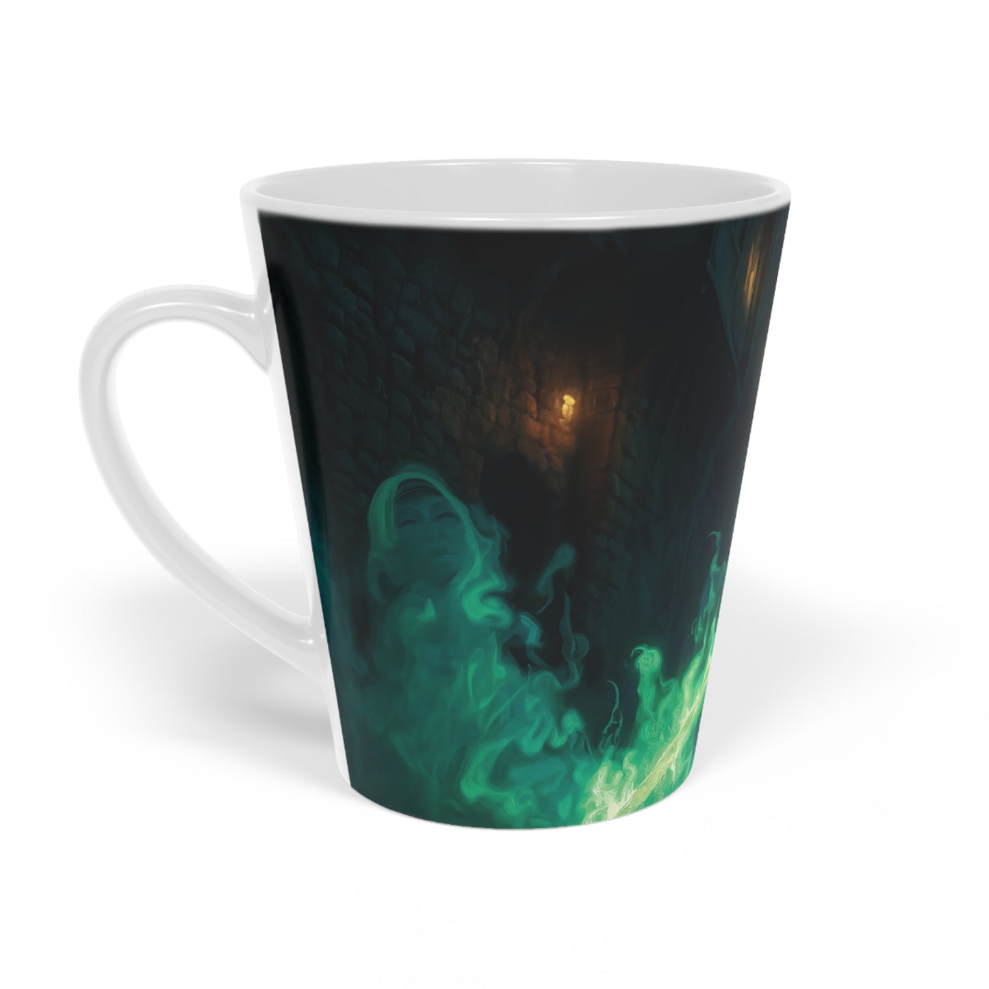 Phantom Sword Goblin Mug – Emerald Ghostblade Latte Cup