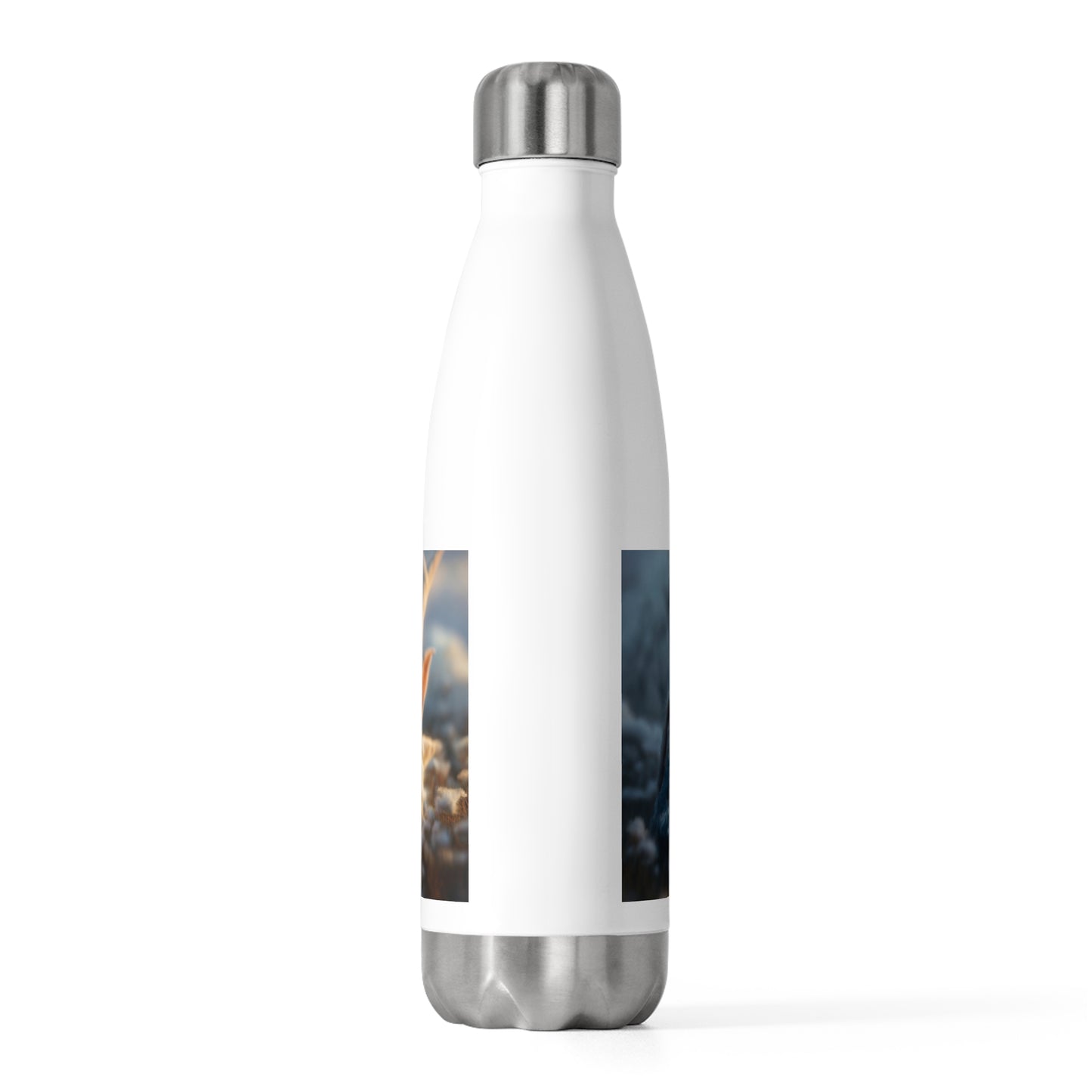 Snowbound Sentinel 20oz Insulated Bottle – Golden Hour Dragon’s Rest