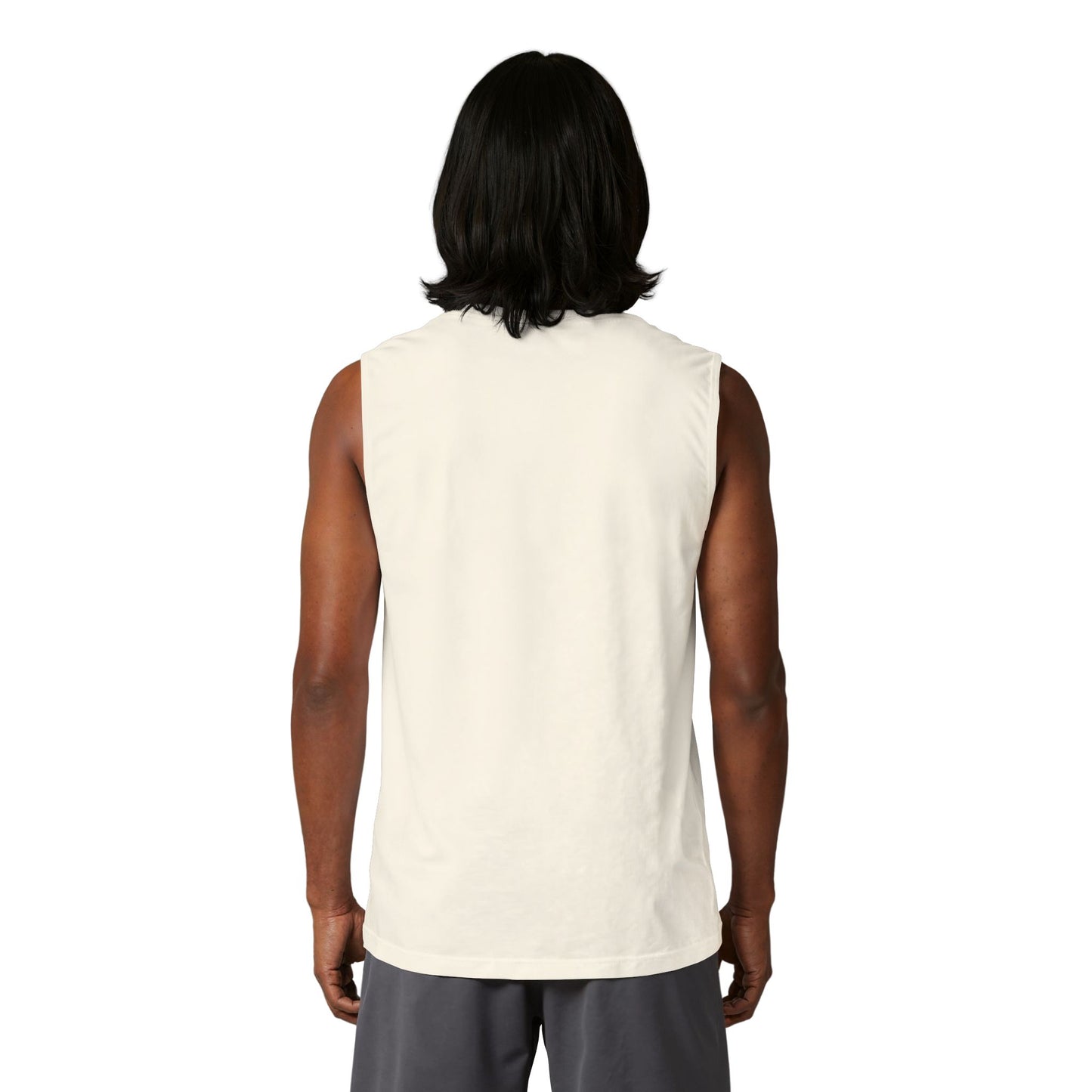 Golden Hour Wolf Jersey Muscle Tank – Sentinel at Dusk Graphic Tee