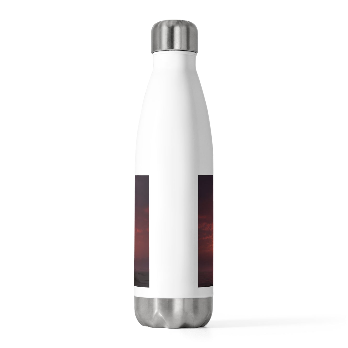 Lone Traveler’s Path 20oz Insulated Bottle – Crimson Twilight Ascension