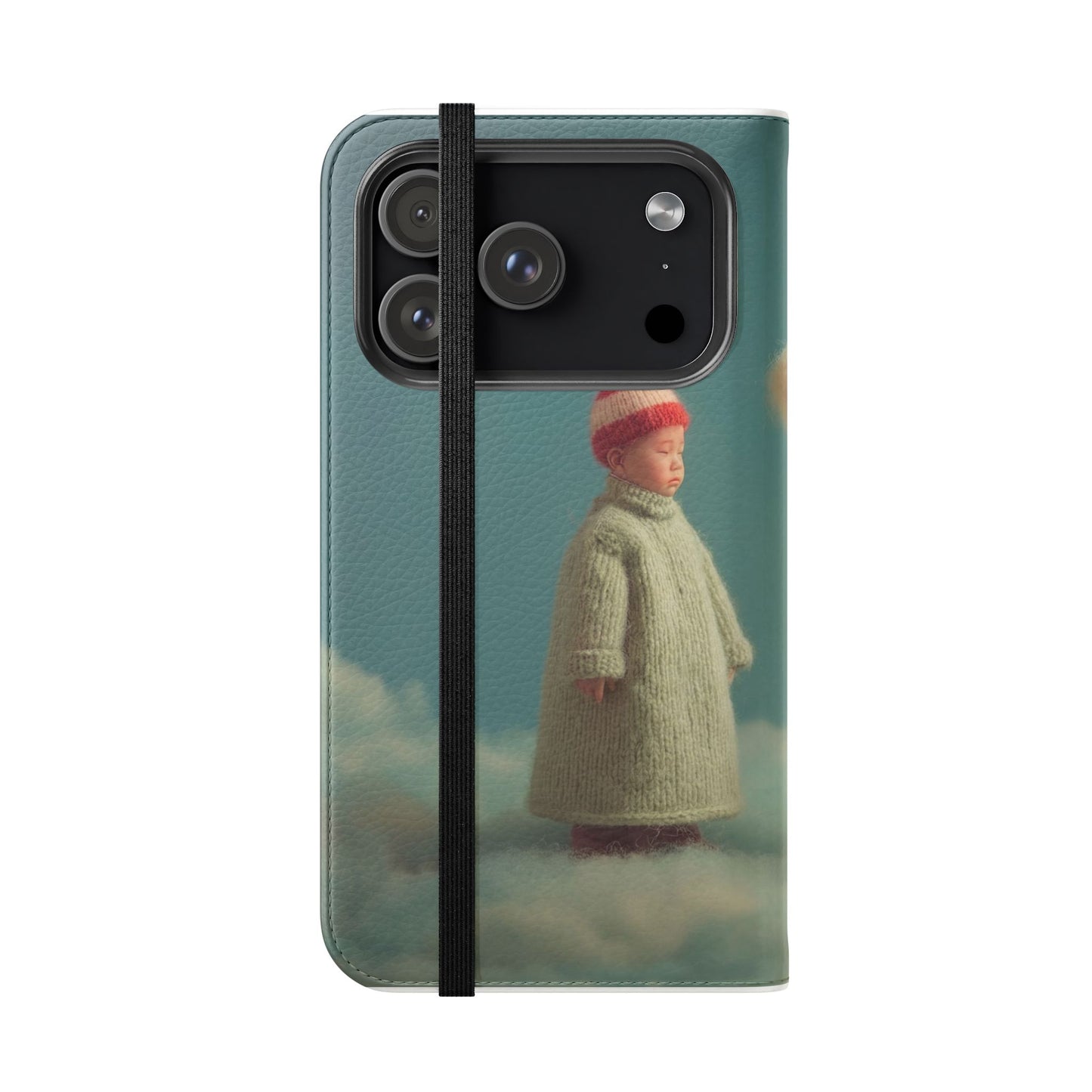 Woolly Dragon & Child Flip Cases – Cloudside Guardians