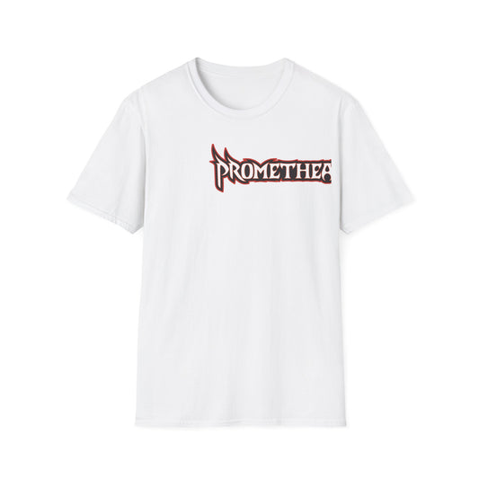 White T-Shirt with Promethean Logo - Burning Man 2023