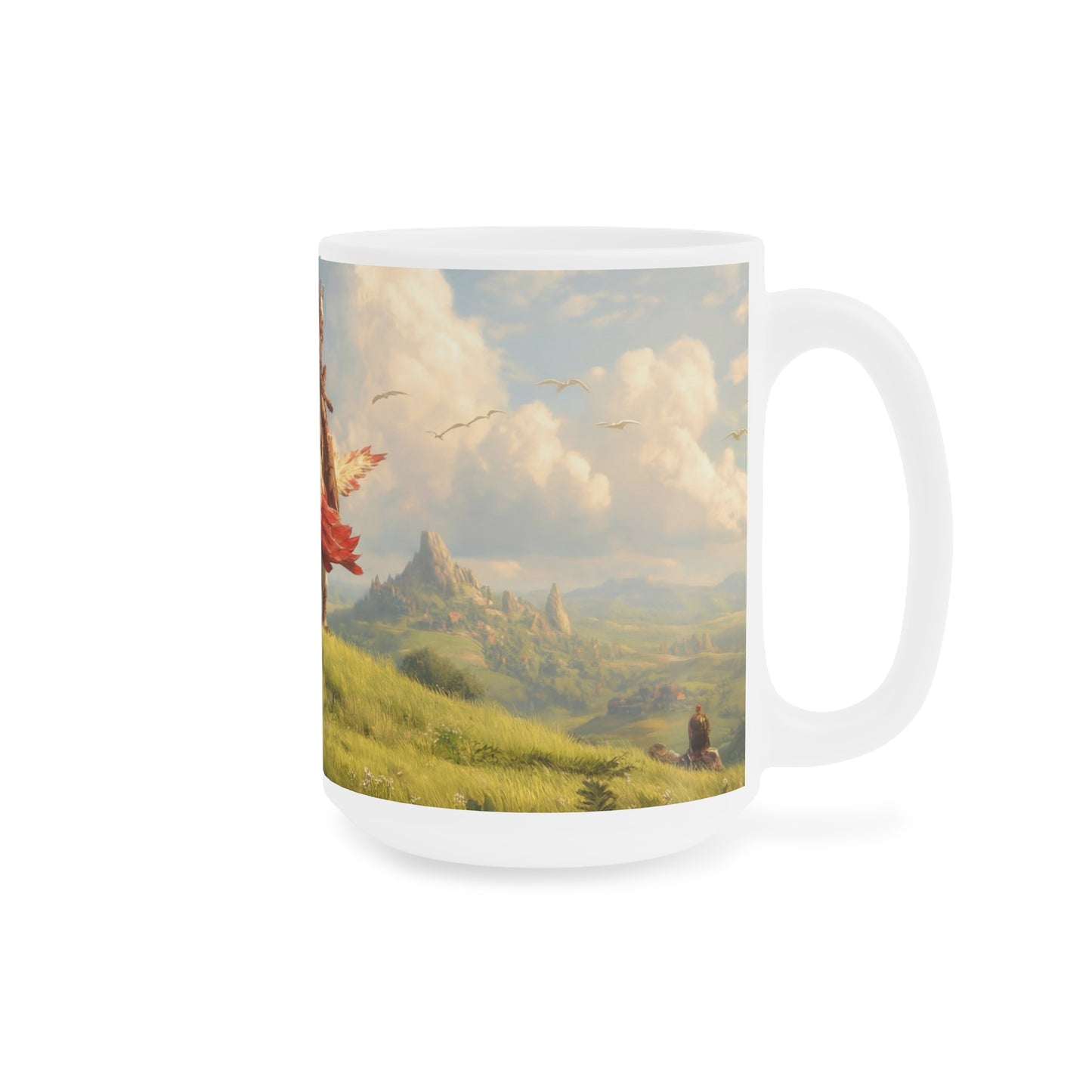 Skybound Eagle Riders Ceramic Mugs (11oz\15oz\20oz) – Dawn’s Pathfinder Expedition