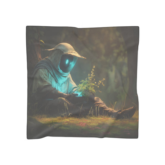 Forest Sentinel Poly Scarf – Glow of the Ancient Grove