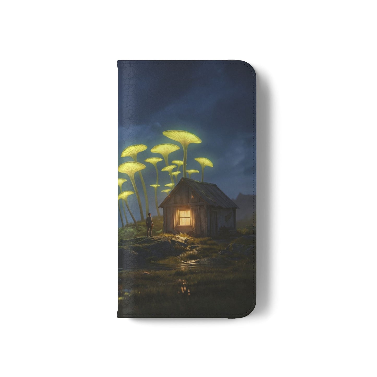 Glowing Mushroom Cottage Flip Cases – Whispering Grove Nightlight