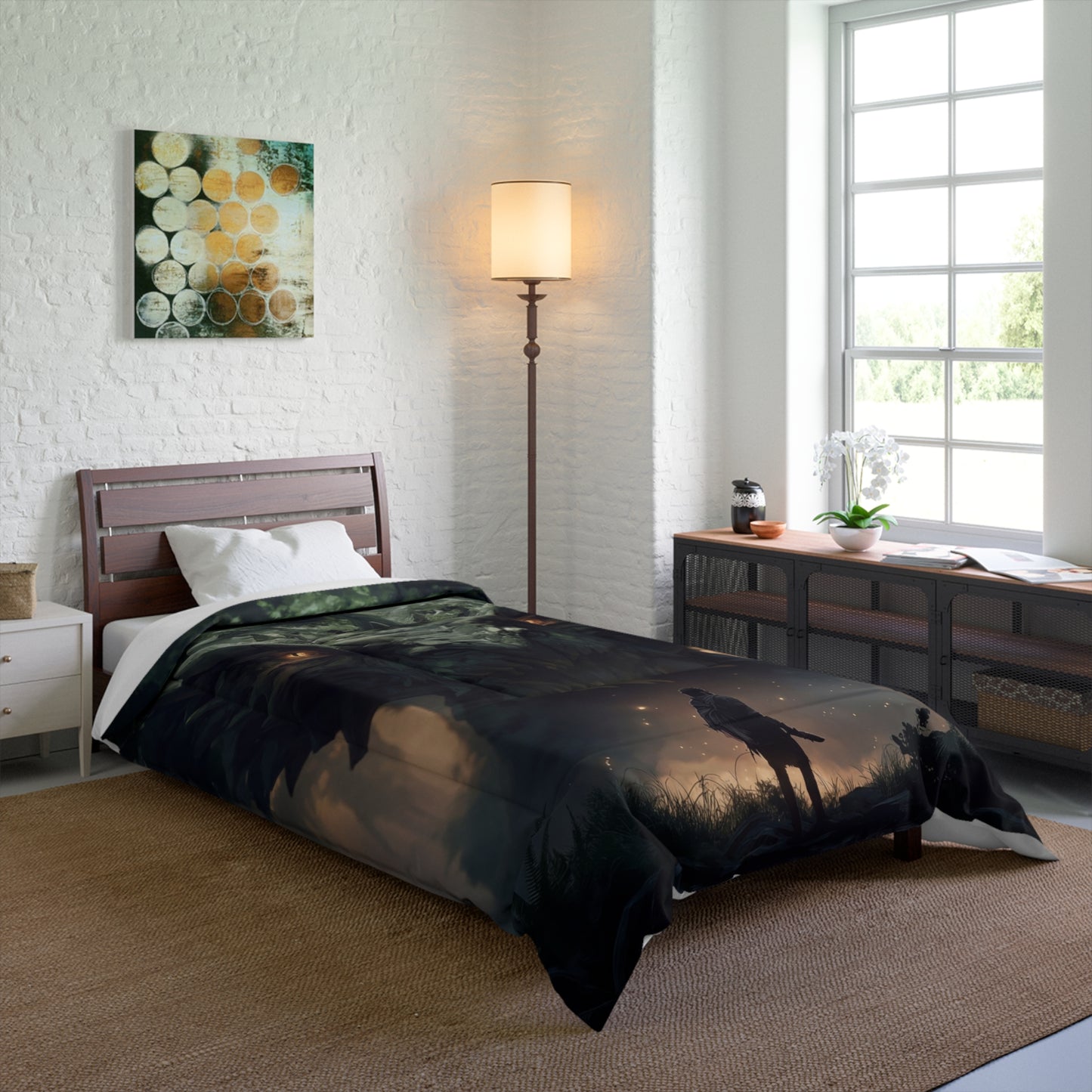 Ancient Forest Dragon Comforter – Whispering Grove Guardian
