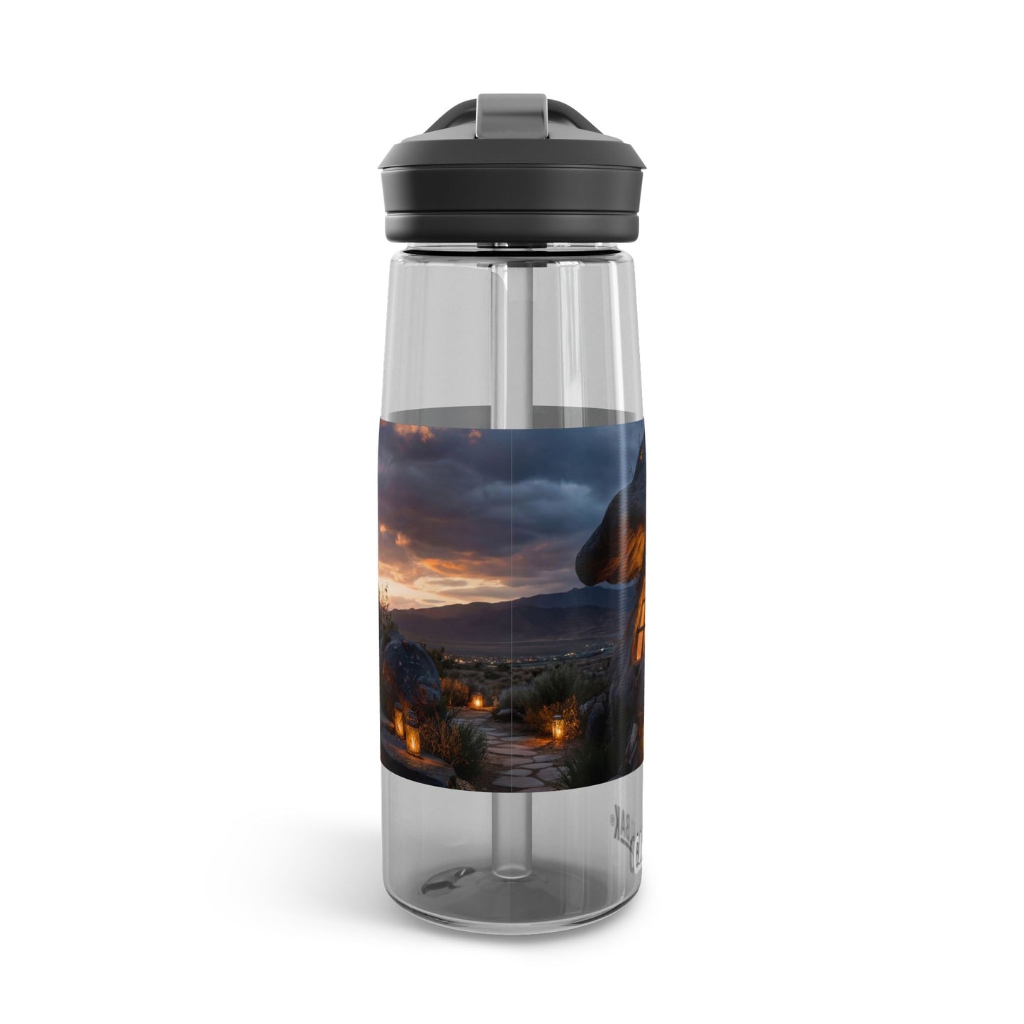 Twilight Mushroom Cottage CamelBak Eddy® Water Bottle, 20oz\25oz – Warm Light in the Wild
