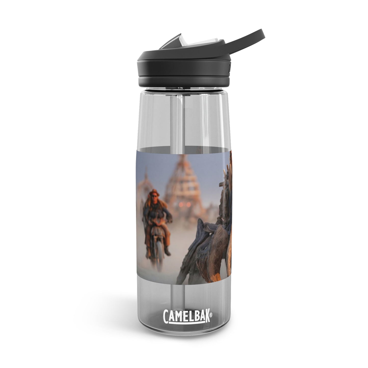 Desert Riders CamelBak Eddy® Water Bottle, 20oz\25oz – Dust-Swept Steam-Punk Odyssey