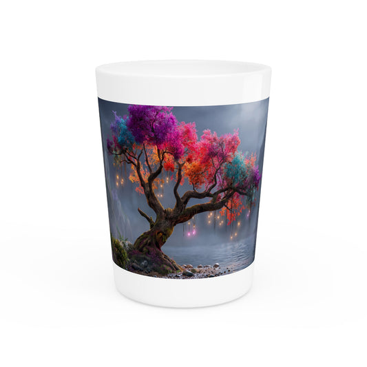 Prism Canopy Shot Glass – Rainbow Tree Moonlit Cove