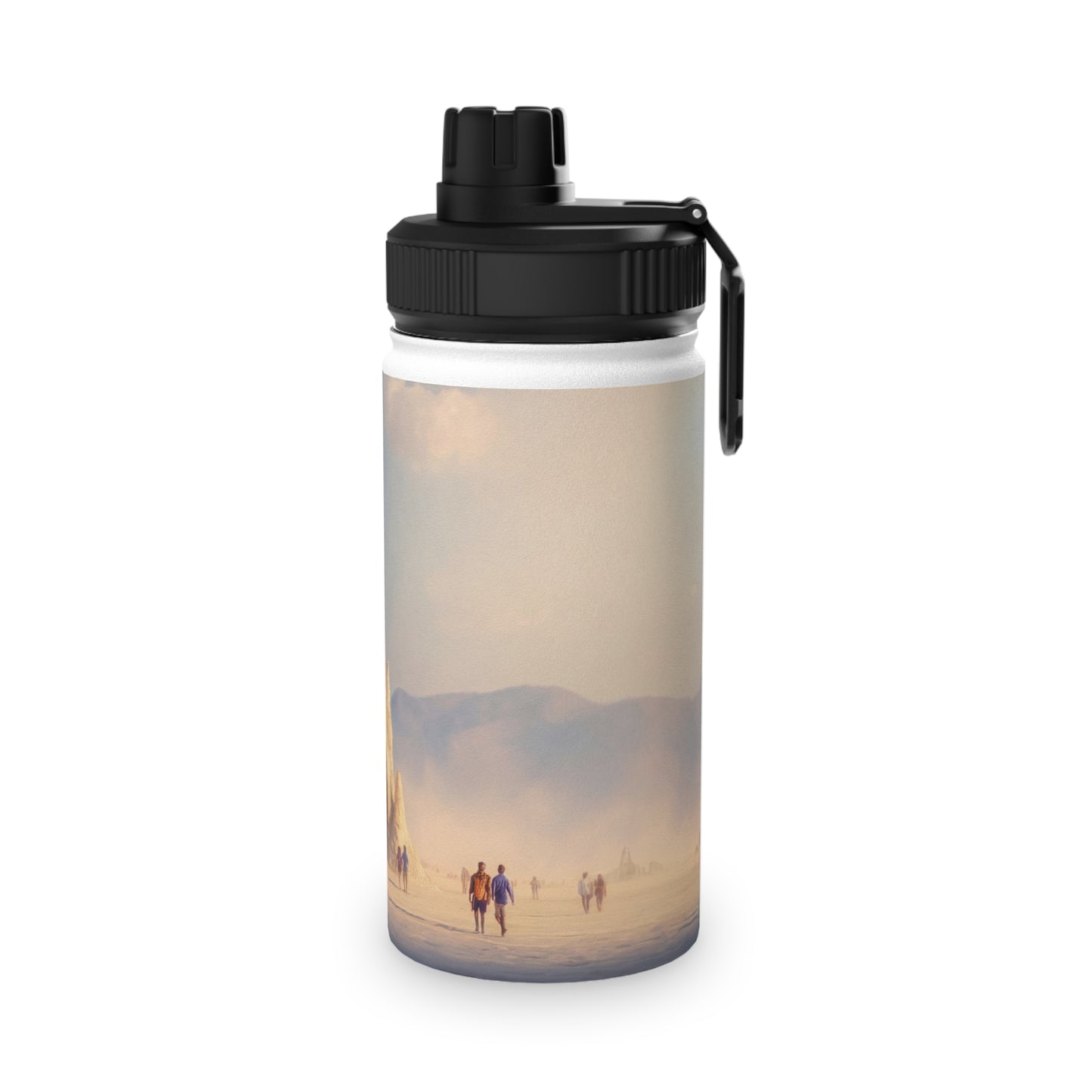 Desert Cathedral Water Bottle – Whispers of the Salt Flats