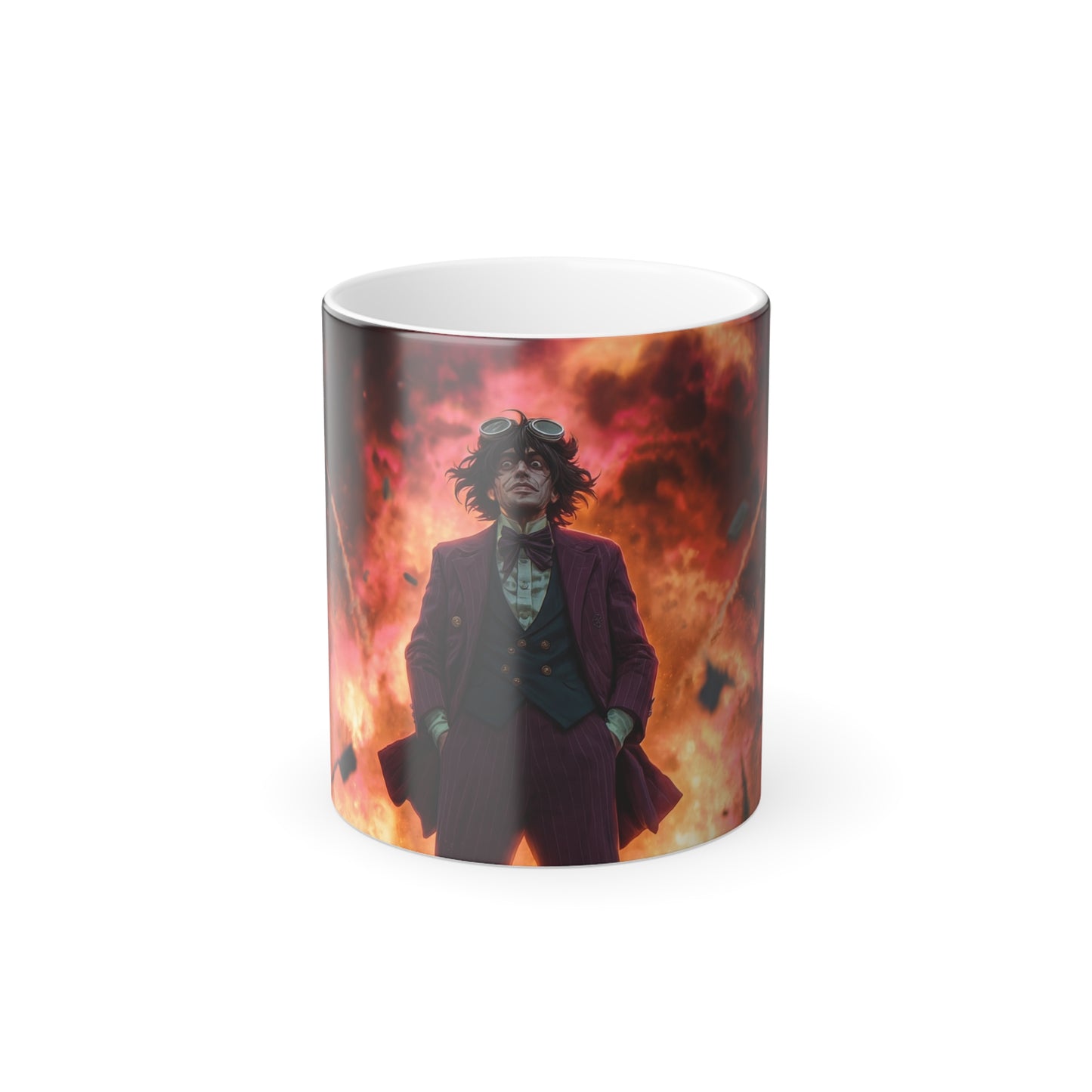 Explosive Victorian Gentleman Color Morphing Mug, 11oz – Chaos Calmly Ignored