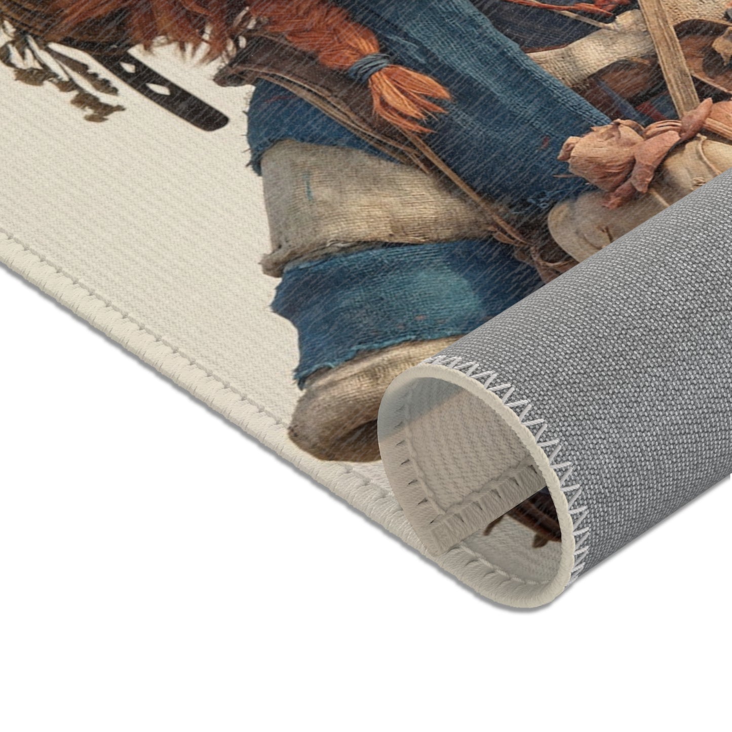 Wandering Herbalist Area Rug – Sunlit Forest Pathway