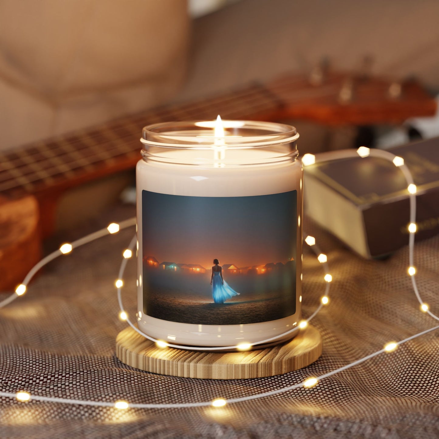 Lumient Beachwalker Scented Soy Candle, 9oz – Twilight Glow & Salt-Kissed Serenity