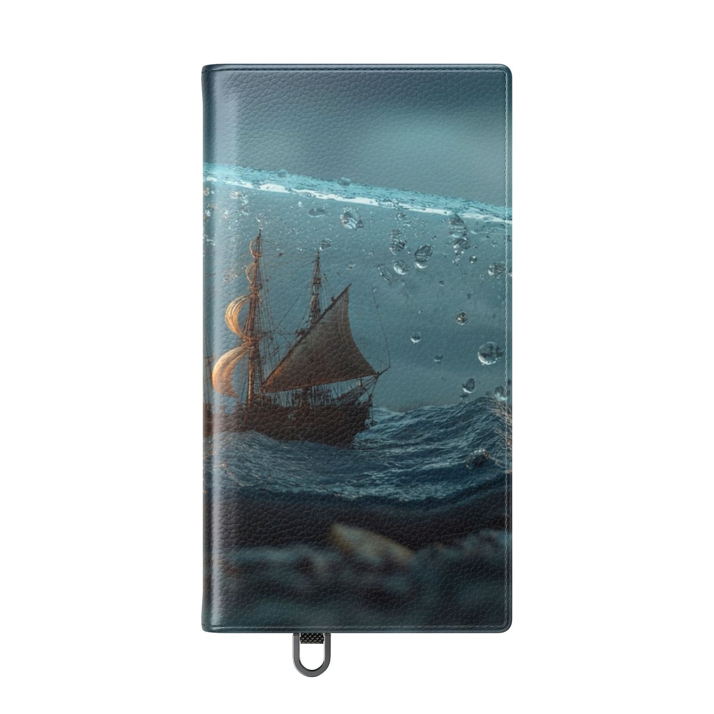 Storm-Struck Galleon Flip Cases – Lightning Inside Glass Bottle