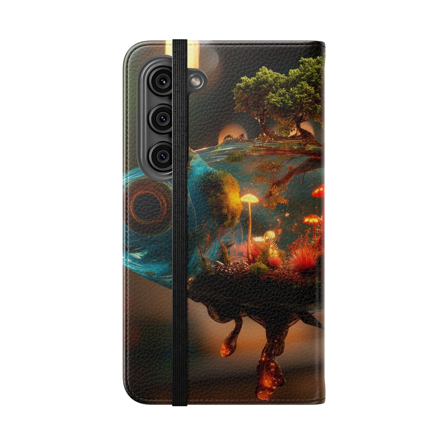 Forest Fish Flip Case – Liquid Glowwood Dreamscape
