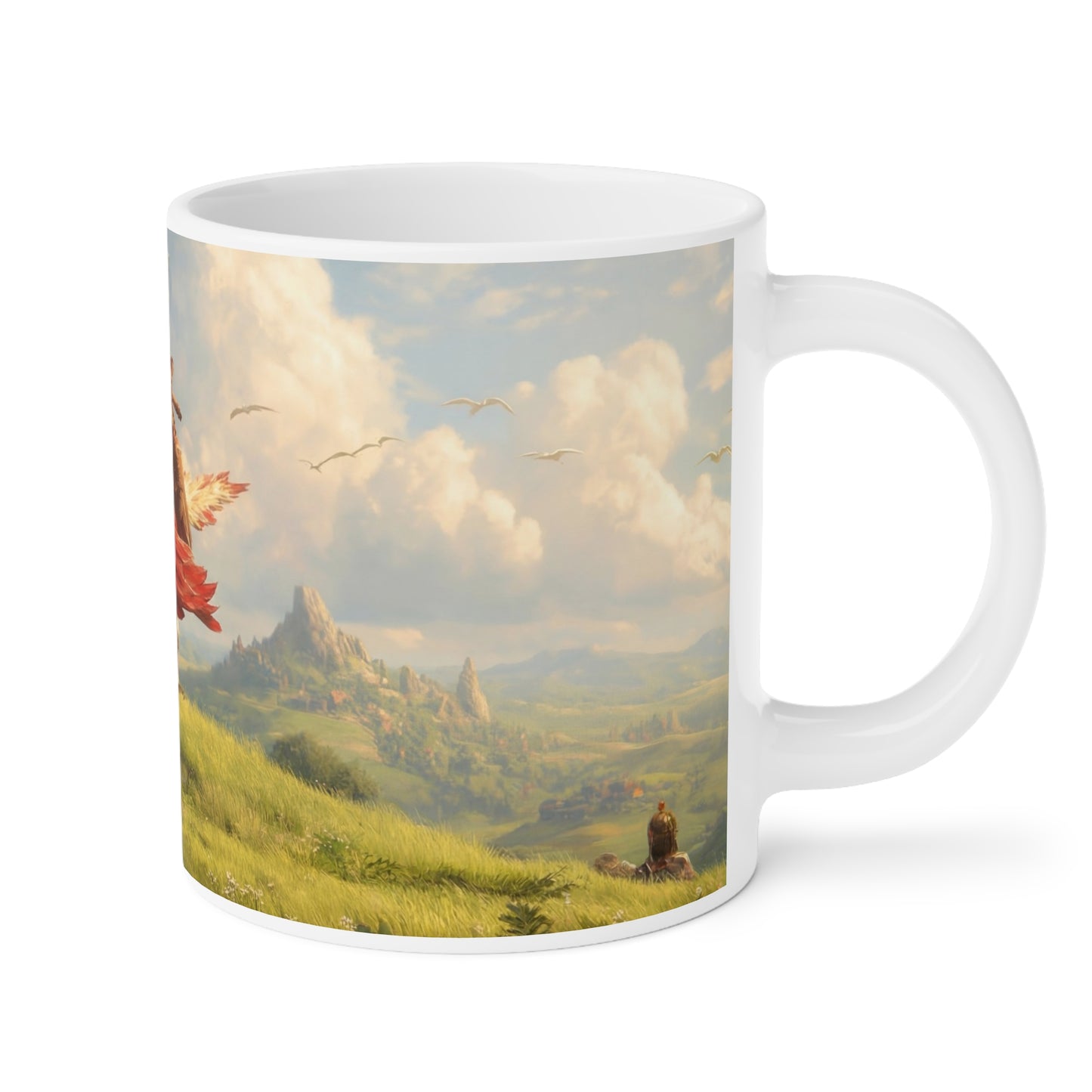 Skybound Eagle Riders Ceramic Mugs (11oz\15oz\20oz) – Dawn’s Pathfinder Expedition