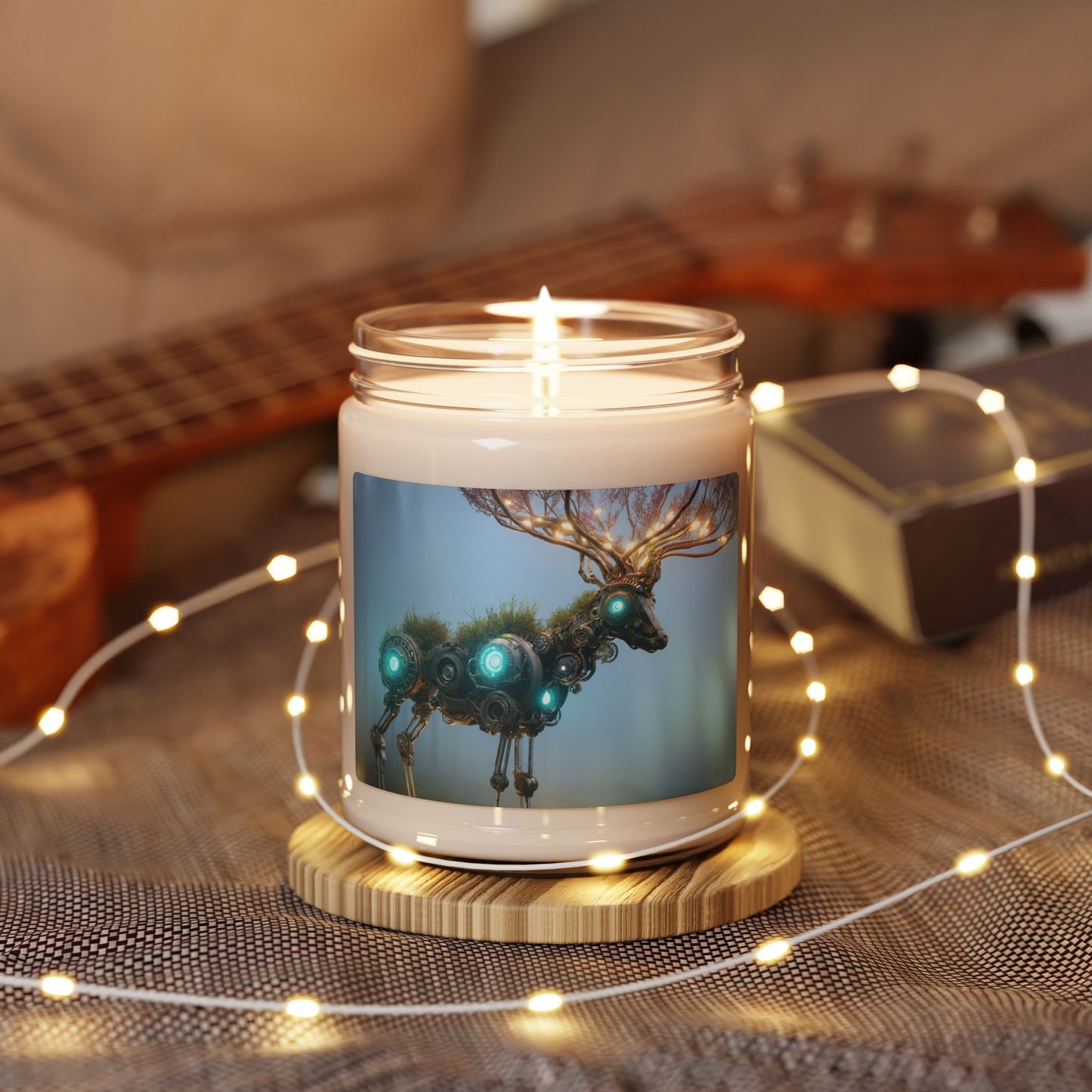 Bio-Luminescent Stag Scented Soy Candle, 9oz – Forest Tech Reverie