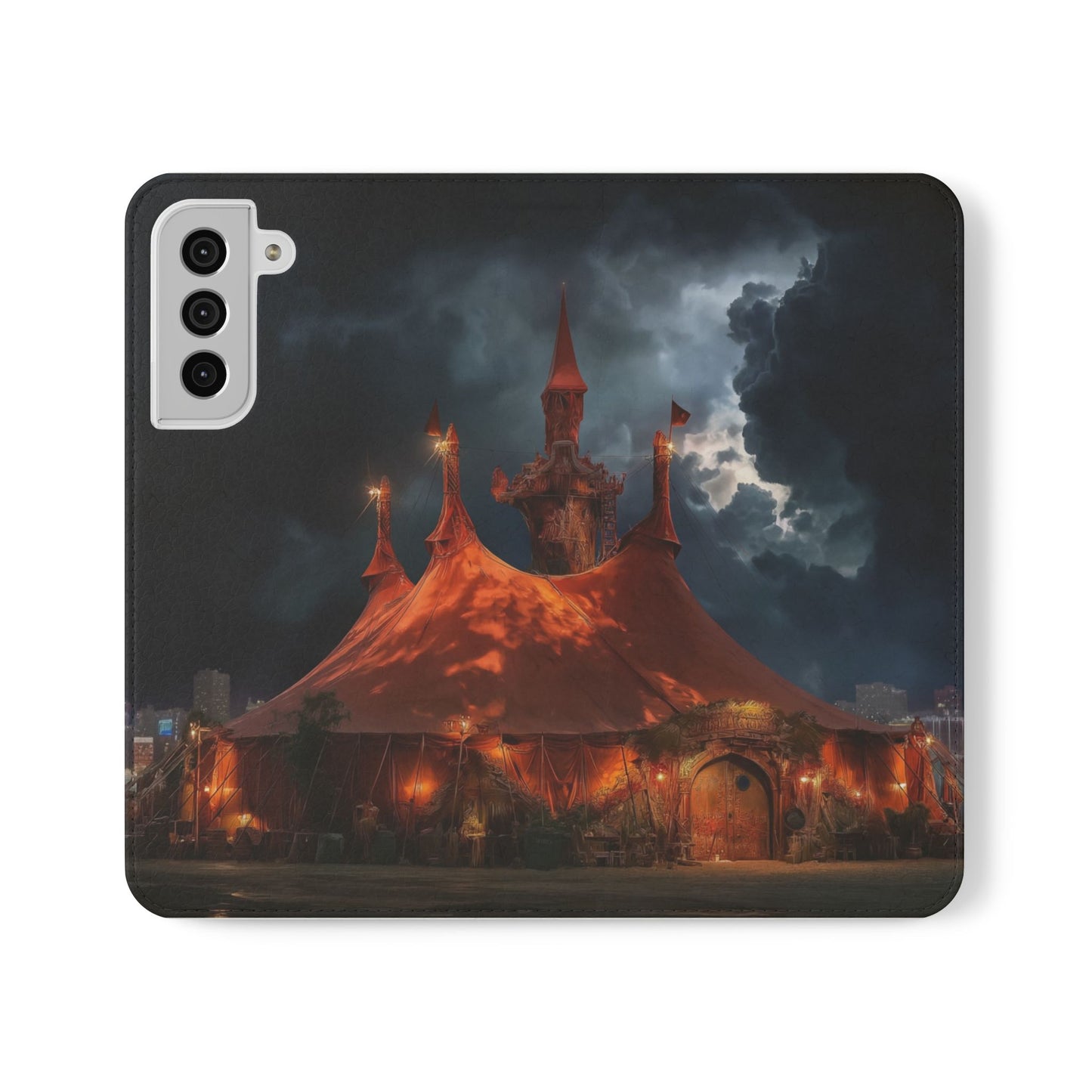 Stormgate Tents Flip Cases – Crimson Carnival Gates