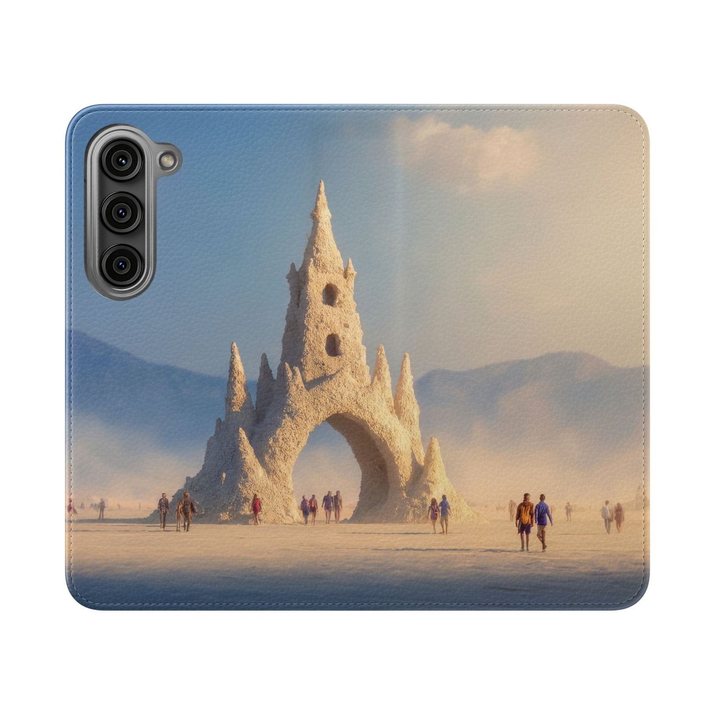 White Tower Flip Cases – Salt Desert Gateway Art
