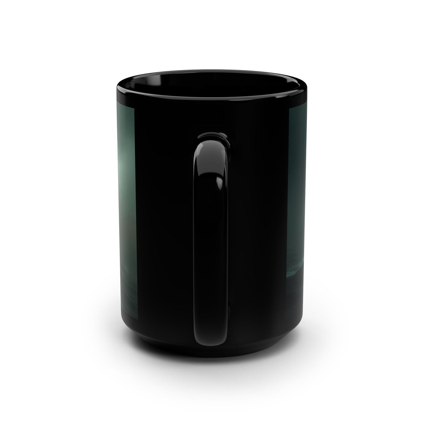 Leviathan Winged Kraken Black Mug, 15oz – Storm-Breaking Guardian of the Dark Sea