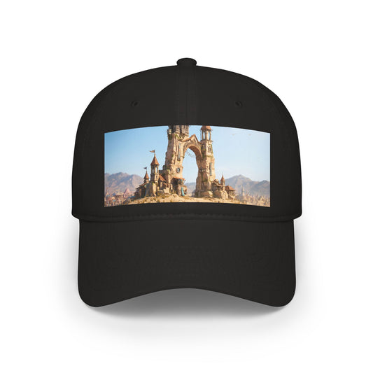 Desert Gatehouse Low Profile Baseball Cap – Arid Sentinel Archway