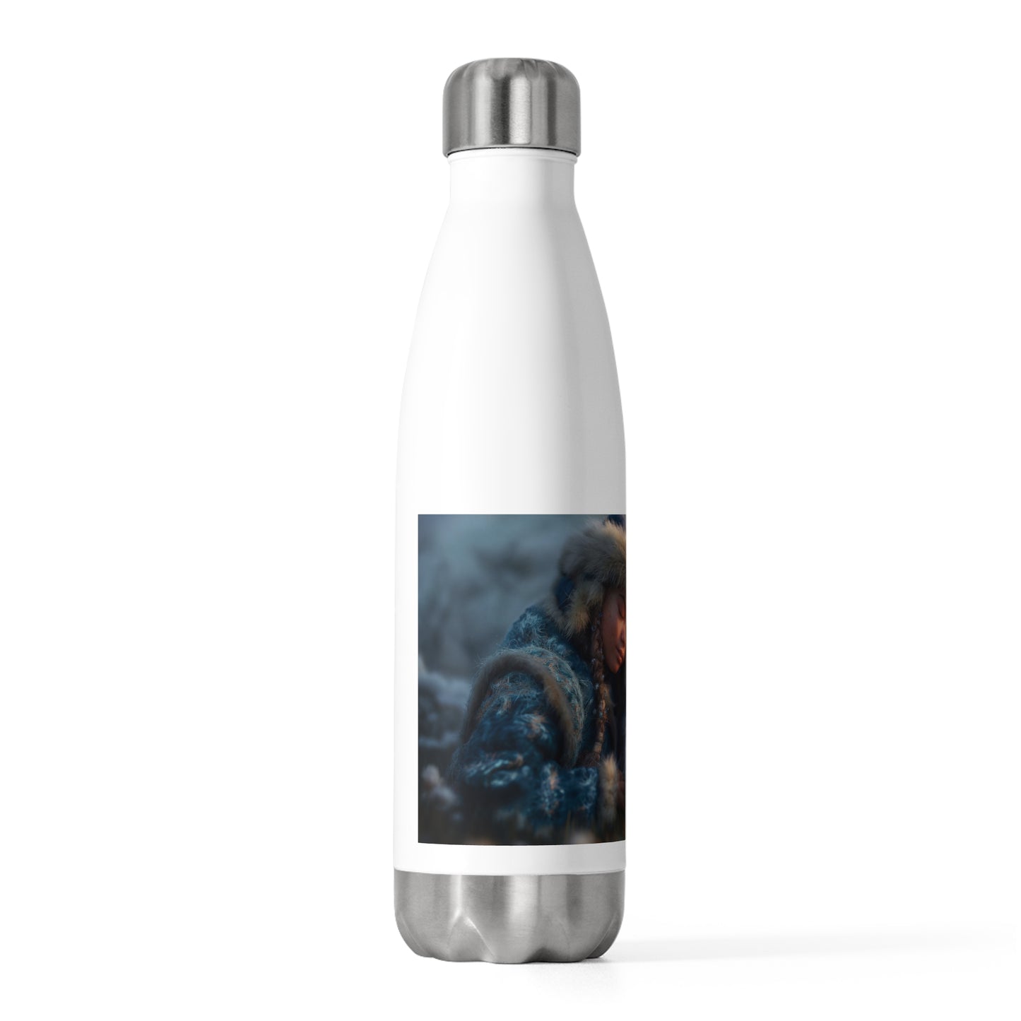 Snowbound Sentinel 20oz Insulated Bottle – Golden Hour Dragon’s Rest
