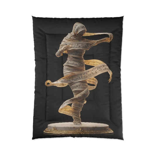 Music-Weaving Dancer Comforter – Golden Score Whirlwind Dreamscape