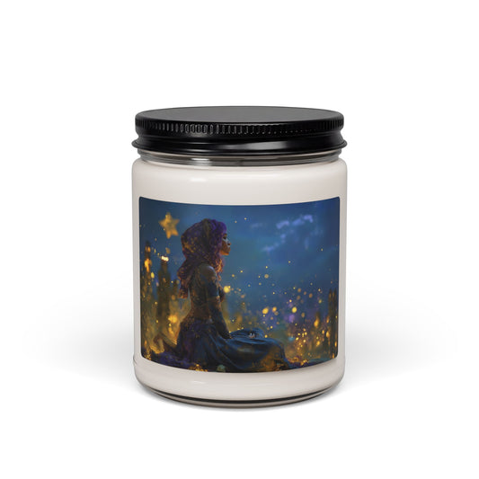 Starlit Siren Scented Soy Candle, 9oz – Whisper of the Midnight Sky