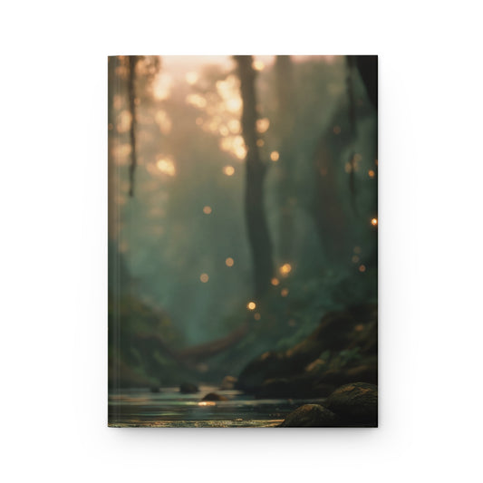 Whispering Woods Fairy Journal – Golden Hour Serenity Matte