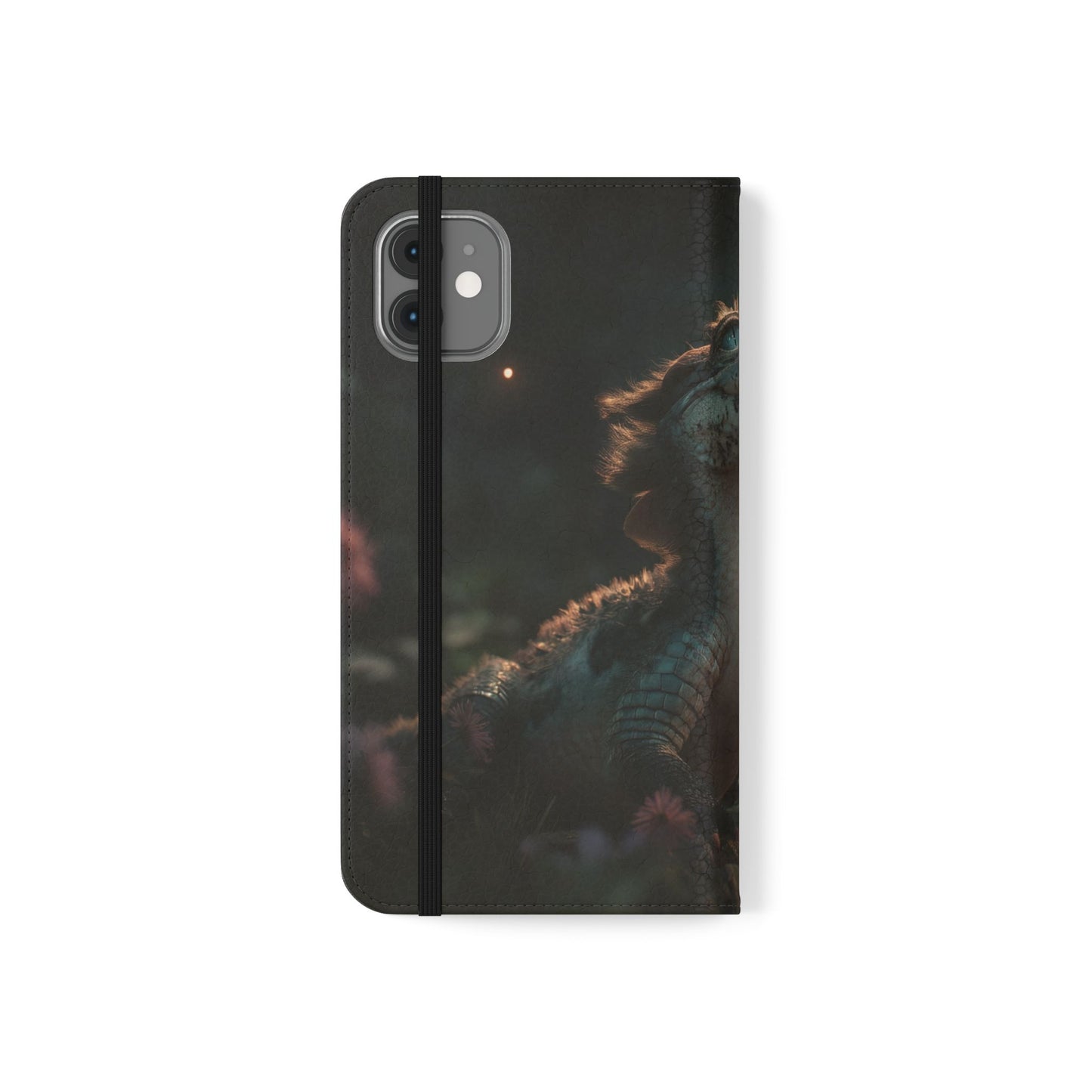 Crocodile Butterfly Flip Cases – Tender Guardian with Moth Companion
