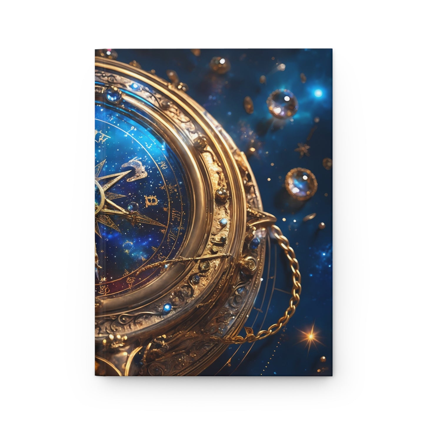 Copy of Celestial Compass Hardcover Journal Matte – Starlit Astrology Guidance