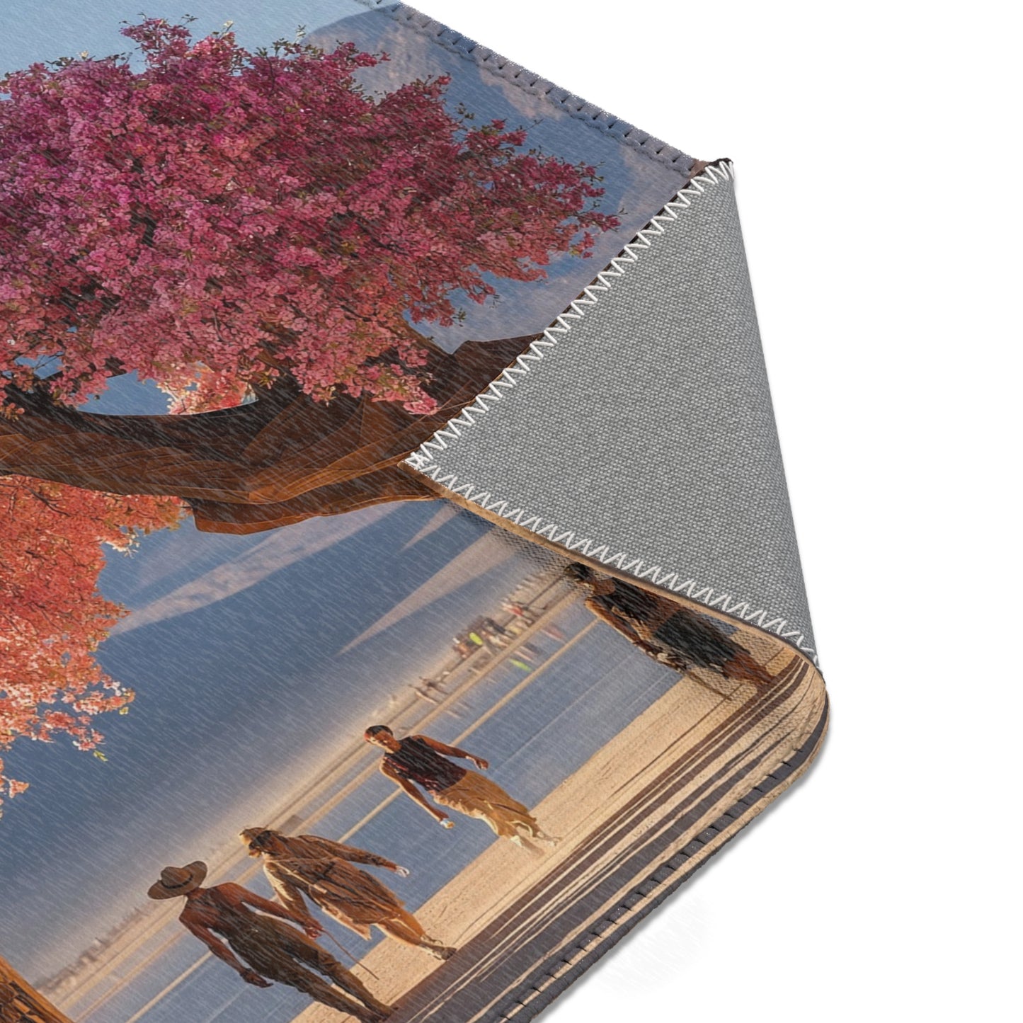 Pink Blossom Archway Area Rugs – Desert Bloom Gateway