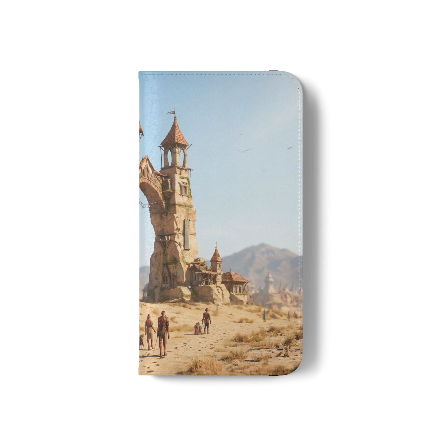 Desert Sentinel Gate Flip Cases – Weathered Archway Journey