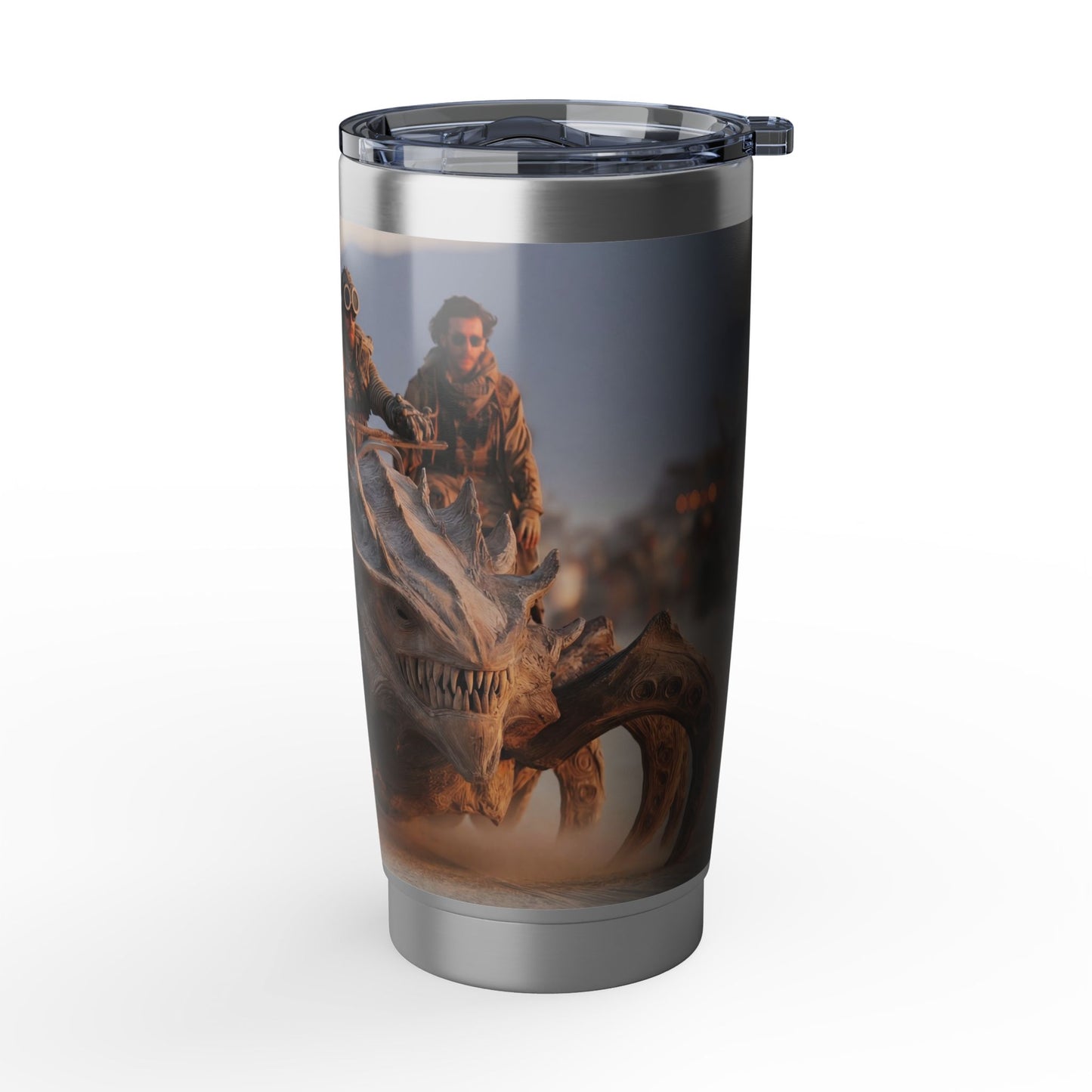 Desert Vagabond Tumbler – Ride the Fangs of the Sand Serpent