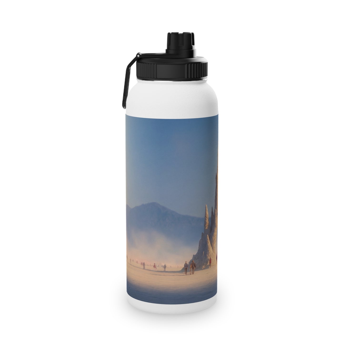 Desert Cathedral Water Bottle – Whispers of the Salt Flats