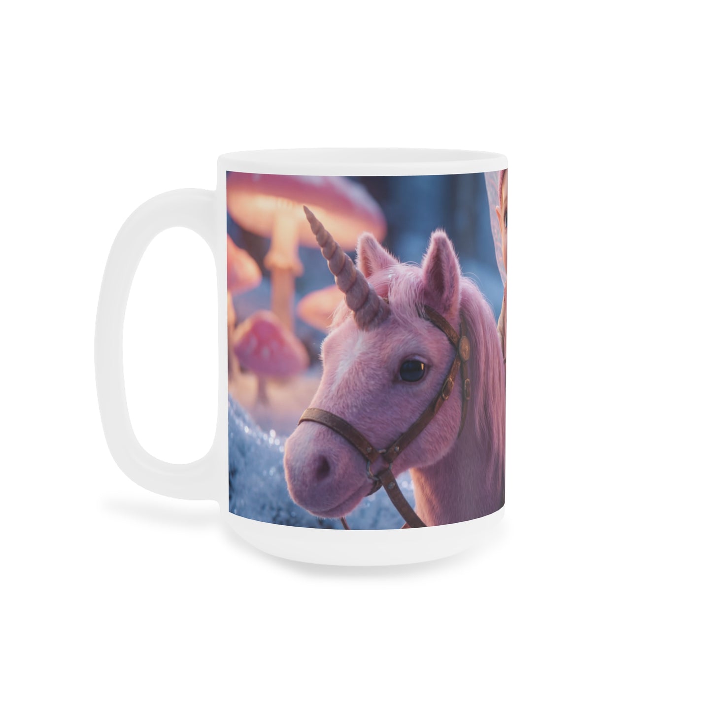Snow Unicorn Rider Ceramic Mugs (11oz\15oz\20oz) – Winter Faerie’s Quiet Ride