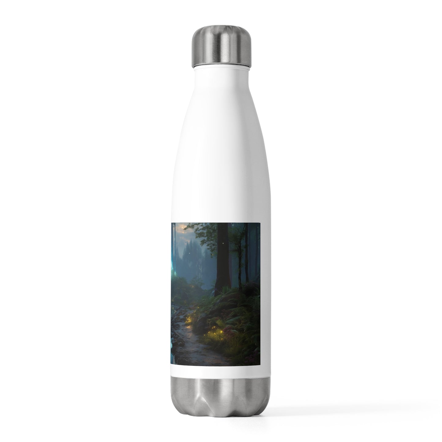 Celestial Waterfall Forest Bottle – Azure Light Reverie