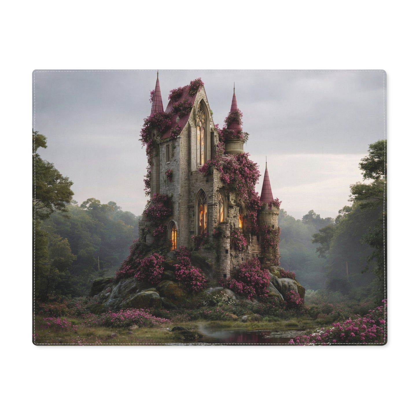 Blooming Castle Placemat – Twilight Rose Haven