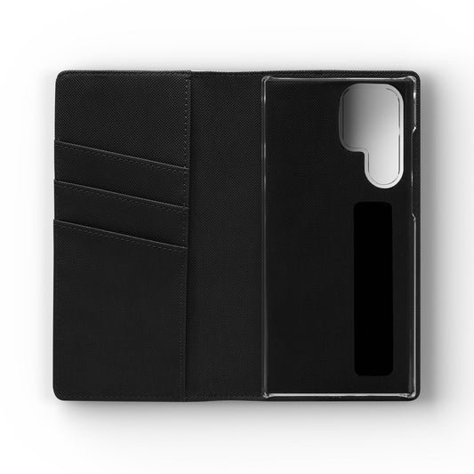 Meteor Over Valley Flip Cases – Crimson Sky Sentinel Cover