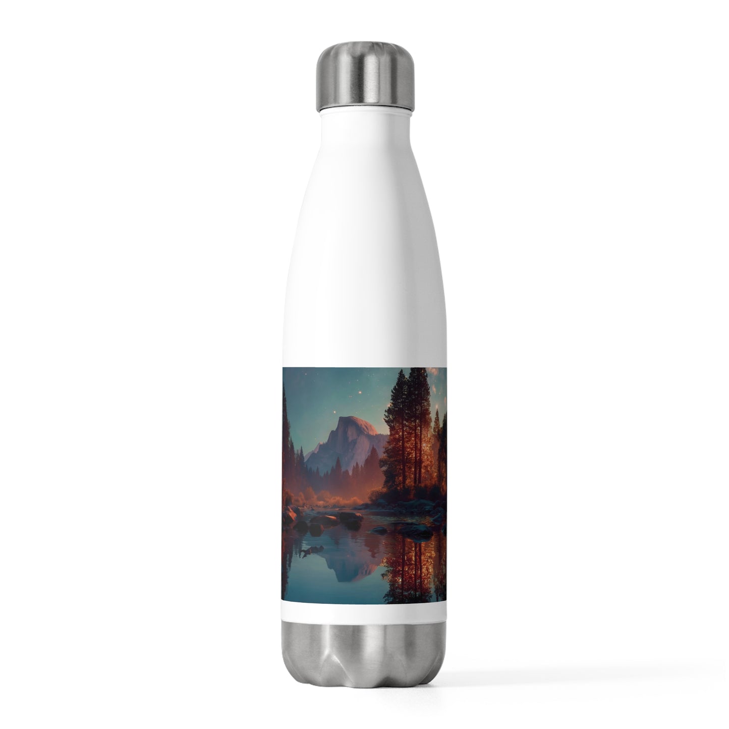 Starlit Meadow Reflection Bottle – Whispering River at Dawn