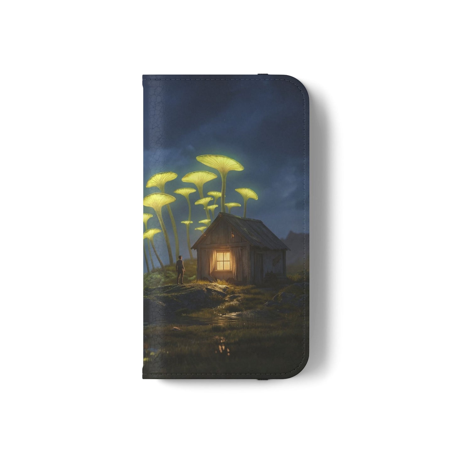 Glowing Mushroom Cottage Flip Cases – Whispering Grove Nightlight