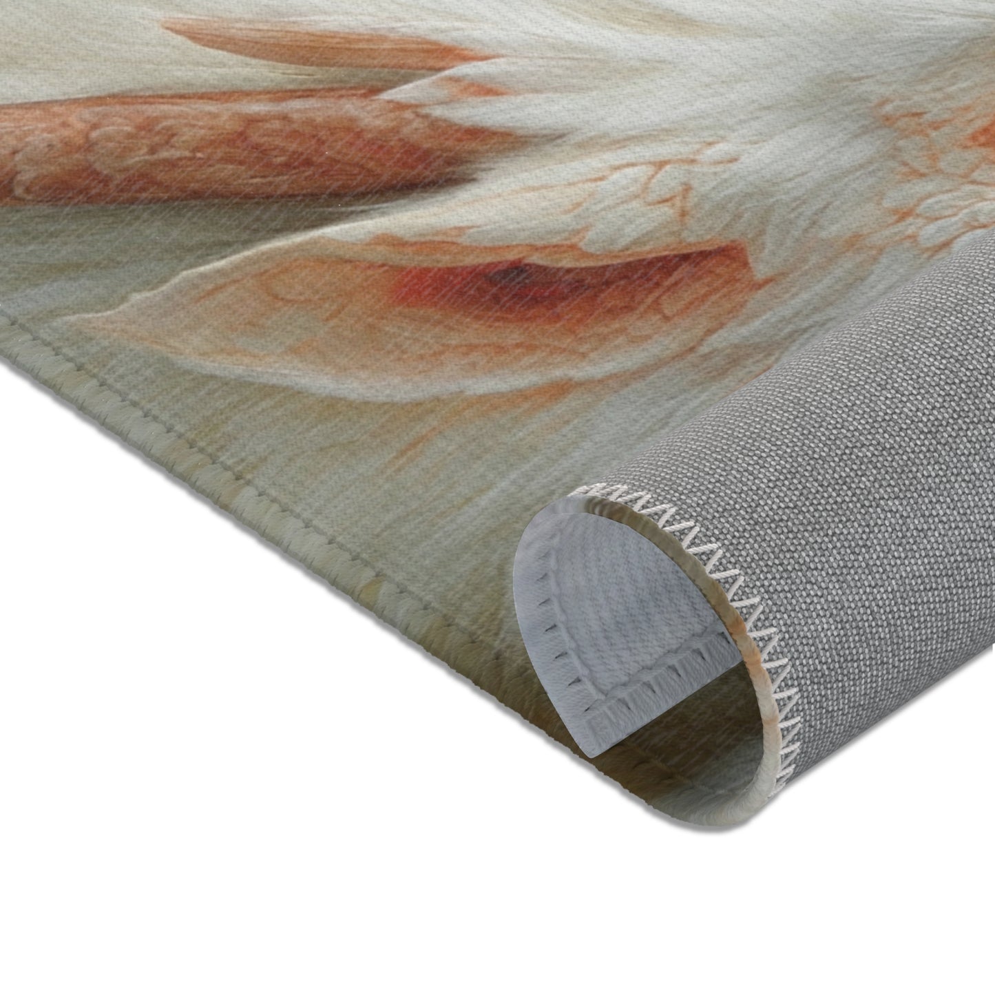 Snowbound Dragon & Child Area Rugs – Whispering Winter Sanctuary