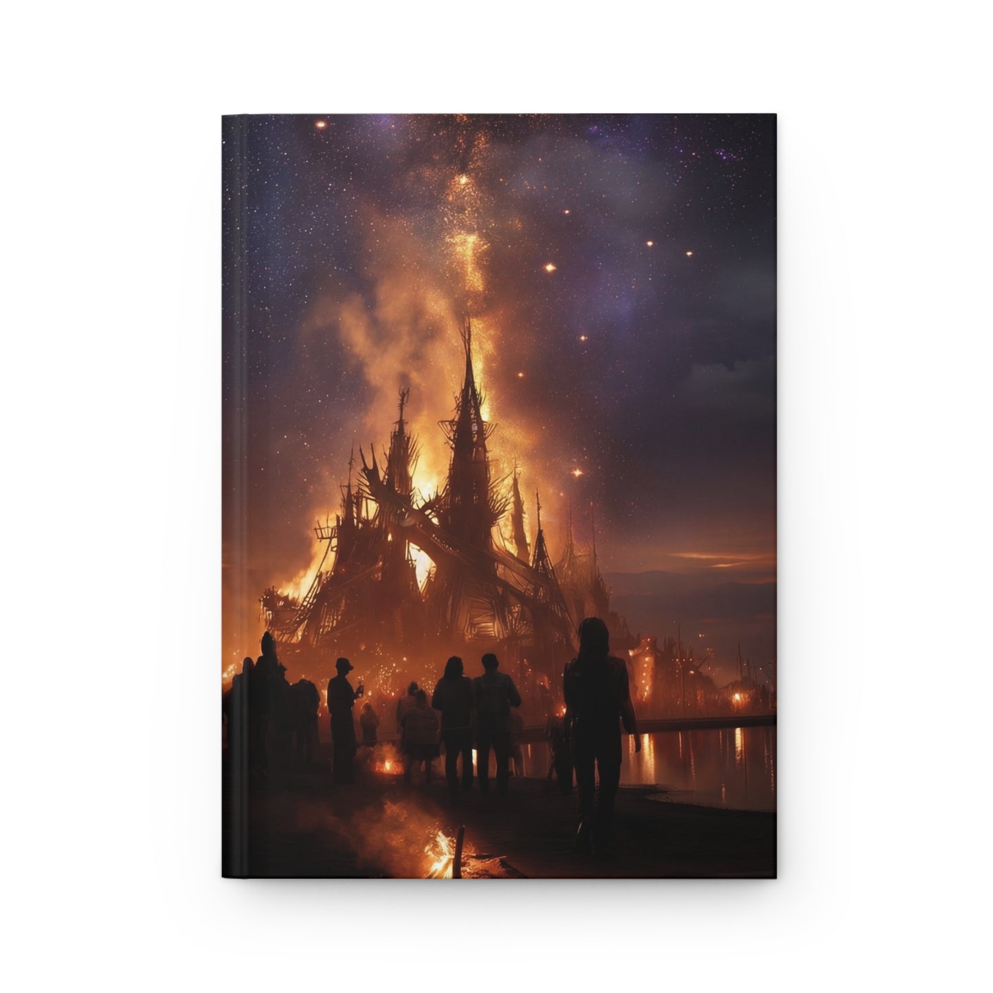 Starlit Bonfire Ritual Journal Matte – Ceremony of the Burning Sky
