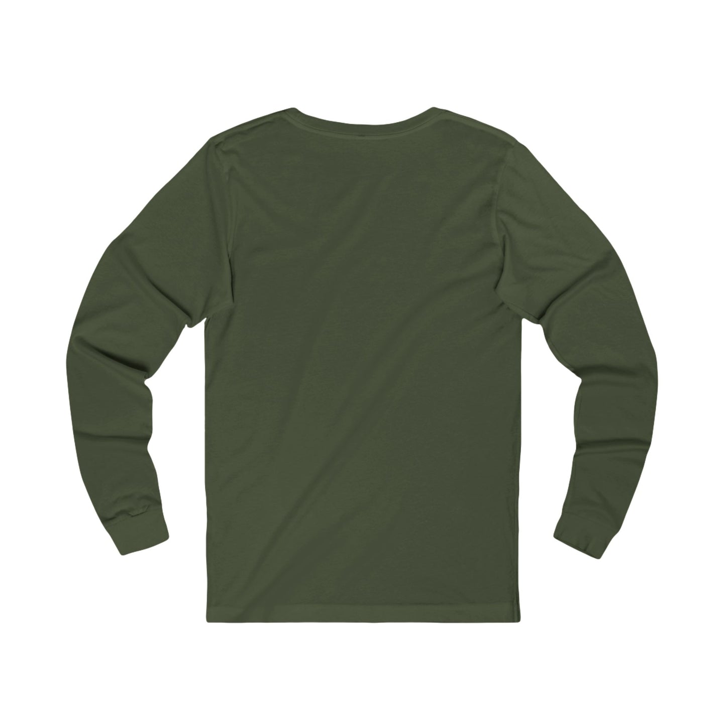 Golden Hour Wolf Jersey Long Sleeve Tee – Watchful Guardian Portrait