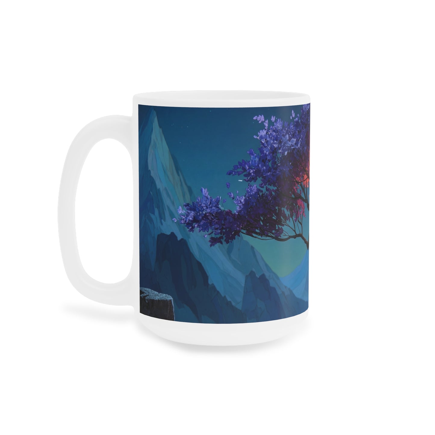 Starlit Whisper Tree Ceramic Mugs (11oz\15oz\20oz) – Twilight’s Velvet Crown