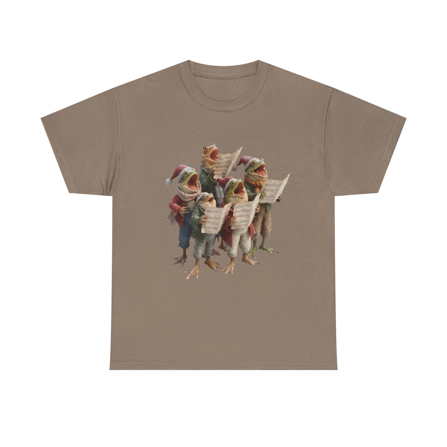 Frogsong Carols Unisex Heavy Cotton Tee – Winter Chorus Sheet Music