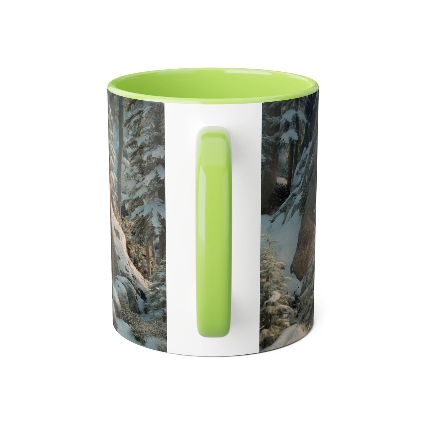 Hobbit Hill Accent Mugs, 11oz – Snow-Kissed Stone Doorway