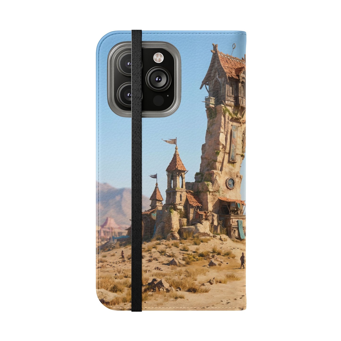 Desert Sentinel Gate Flip Cases – Weathered Archway Journey